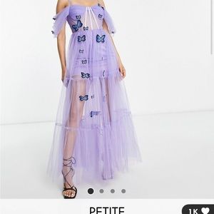 ASOS/Lace and Beads Butterfly Dress